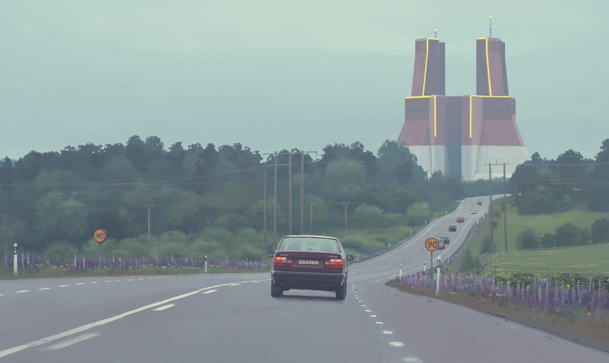 数字艺术幻想公路