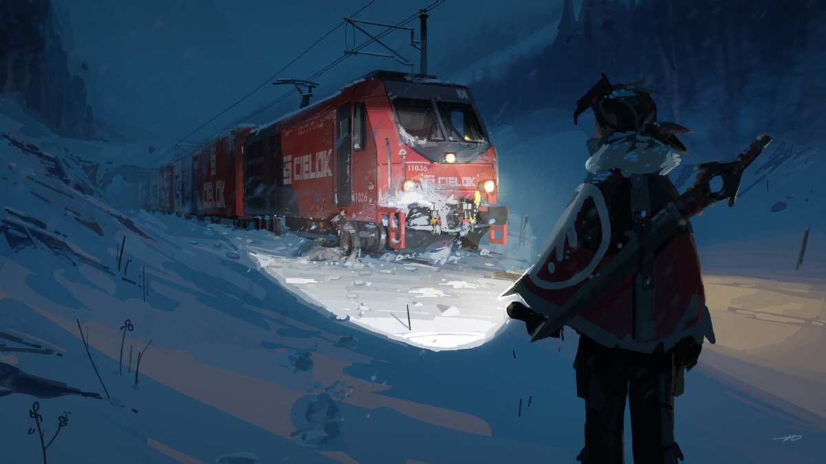 雪夜列车