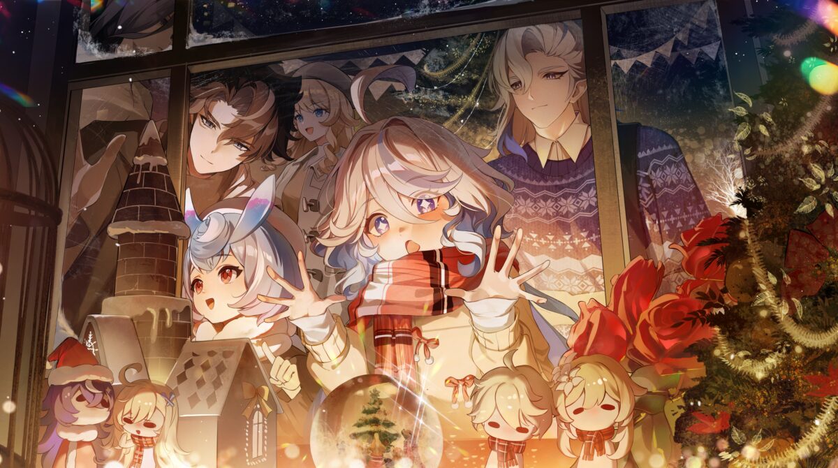 《原神》角色圣诞主题壁纸