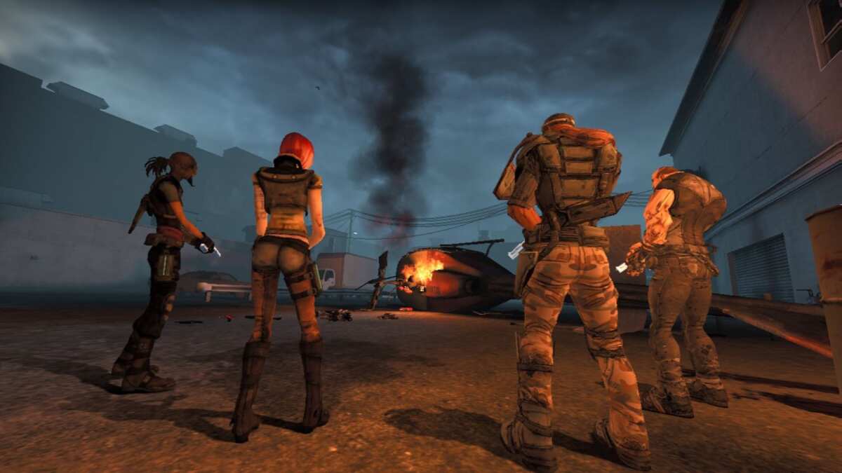 《Left 4 Dead》游戏角色桌面壁纸