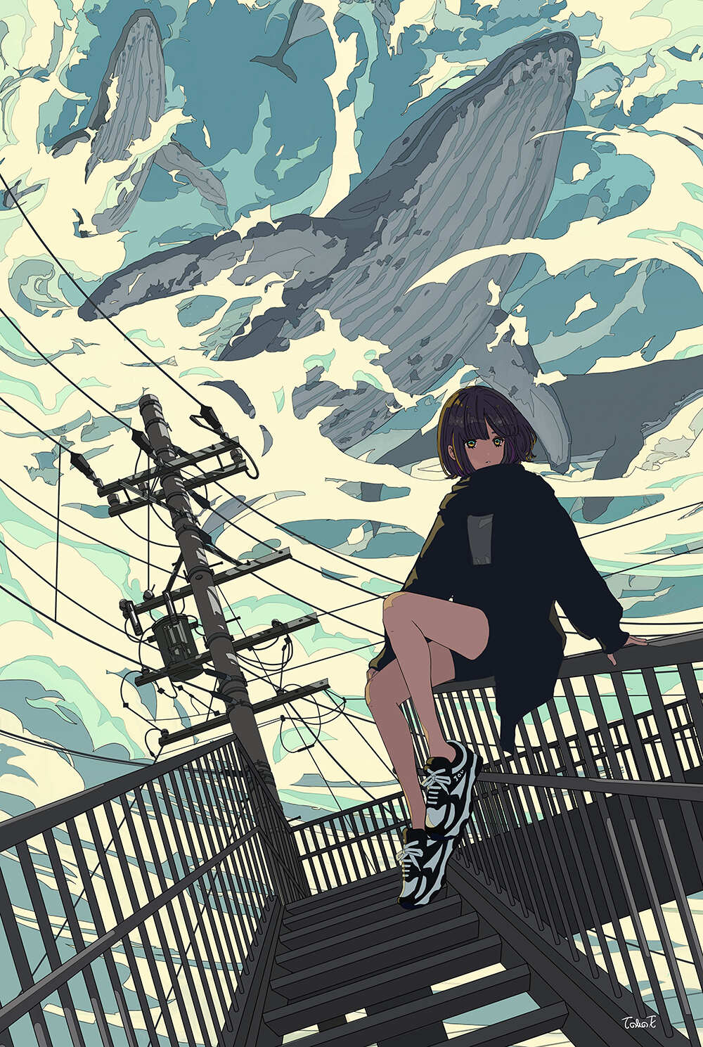 鲸鱼与少女