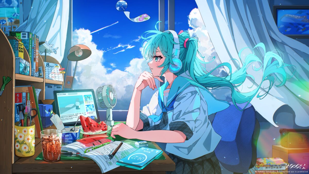 治愈系动漫女孩