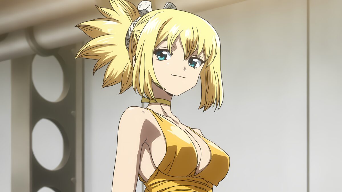 金发蓝眼动漫女孩