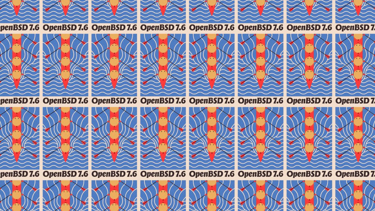 OpenBSD 7.6 壁纸