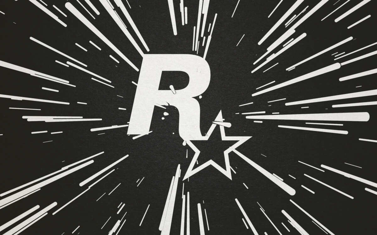 星爆字母 R 壁纸