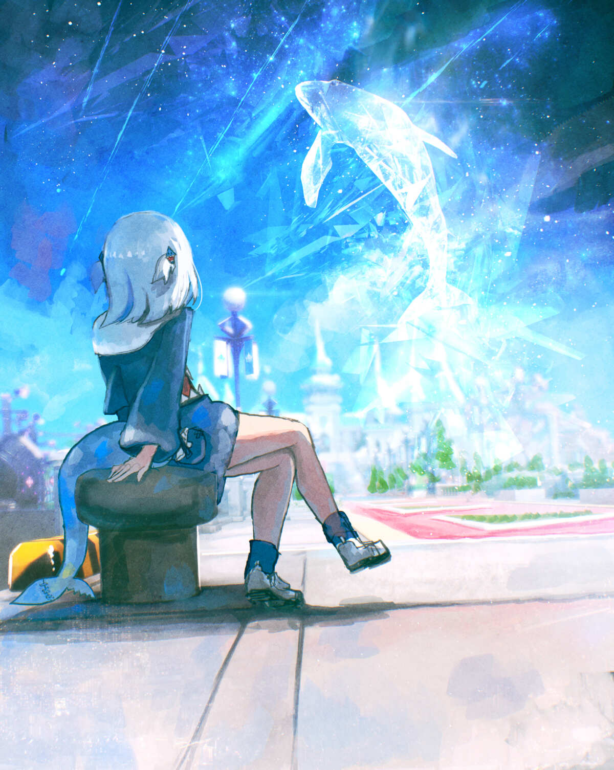 星夜下的幻影