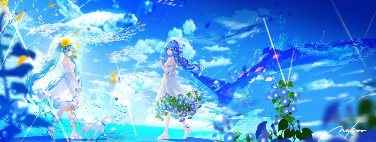 蓝色梦幻之夏