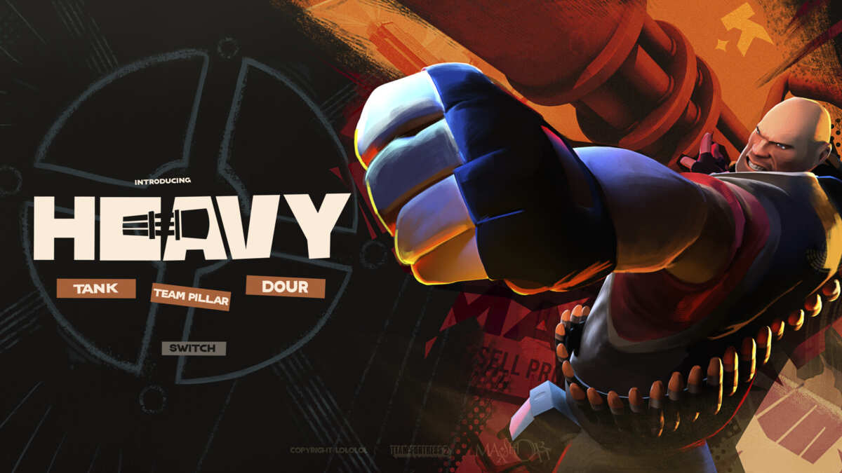 《Team Fortress 2》重型武器手