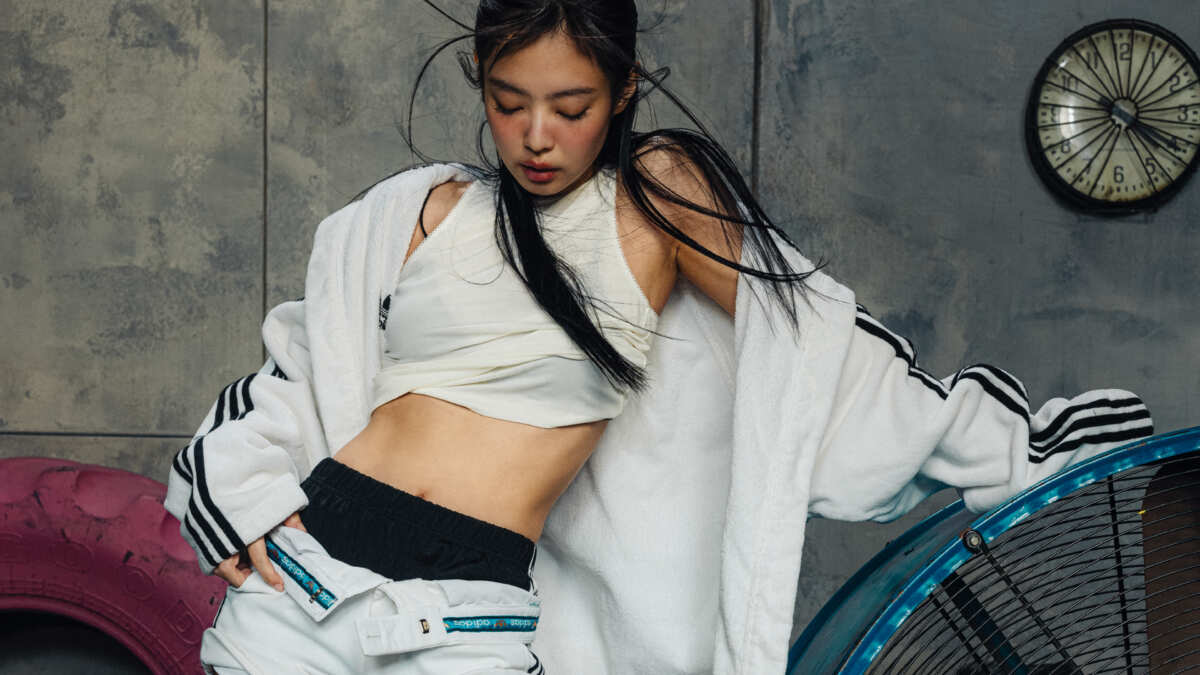 运动风美女