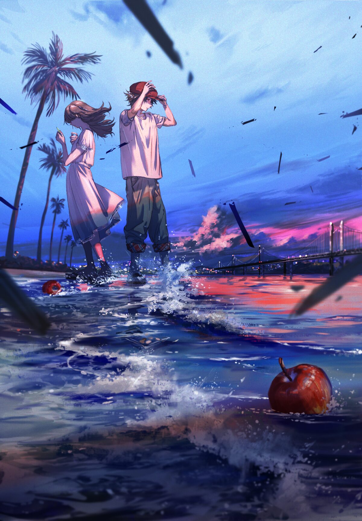海边漫步