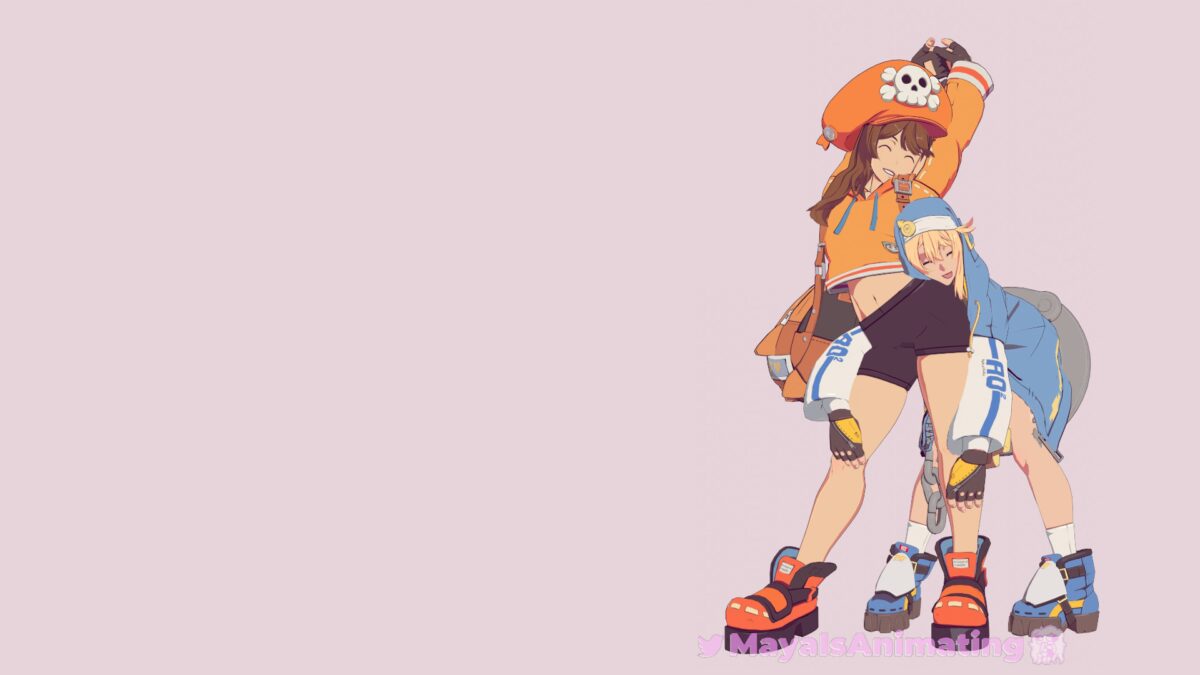 可爱双马尾少女动态壁纸