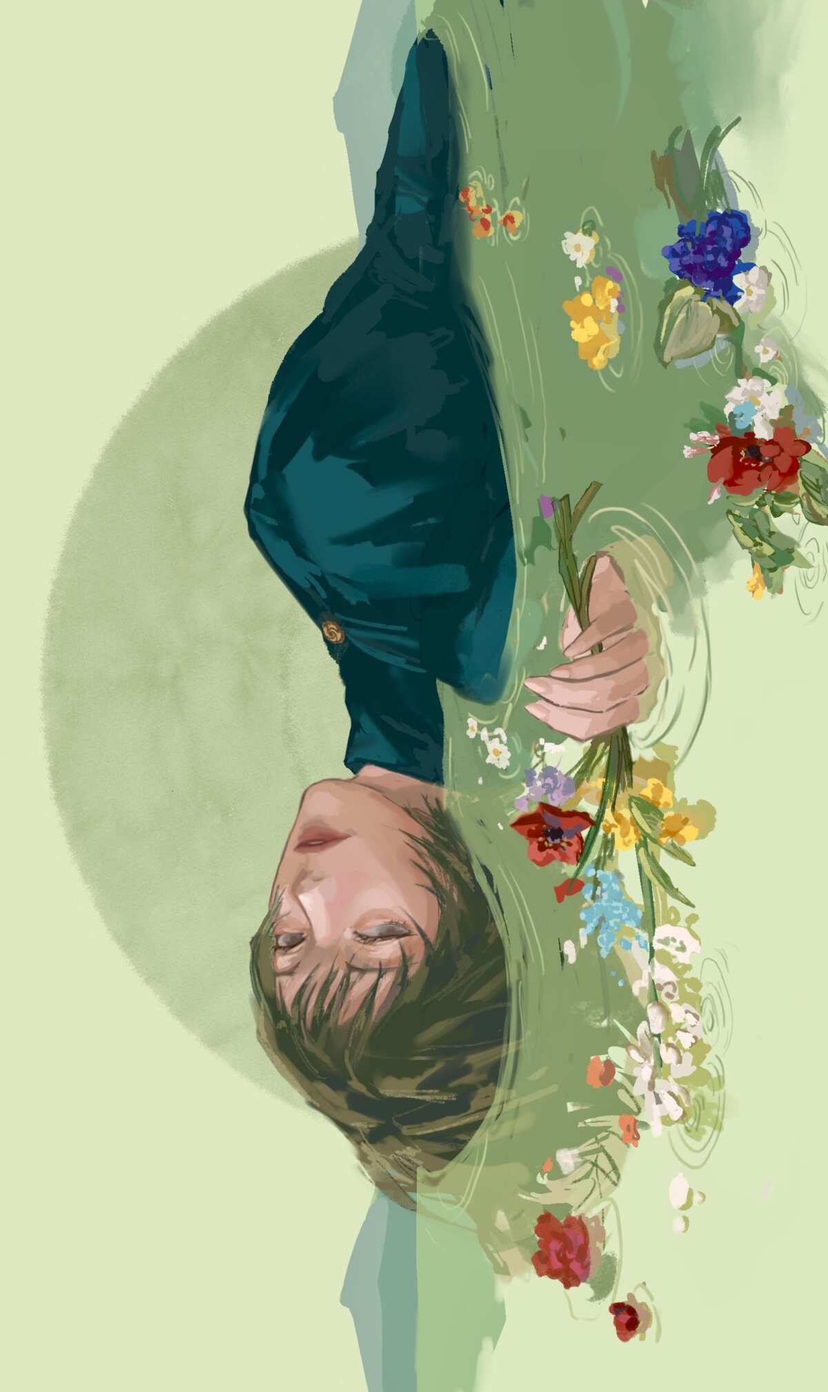花影倒影