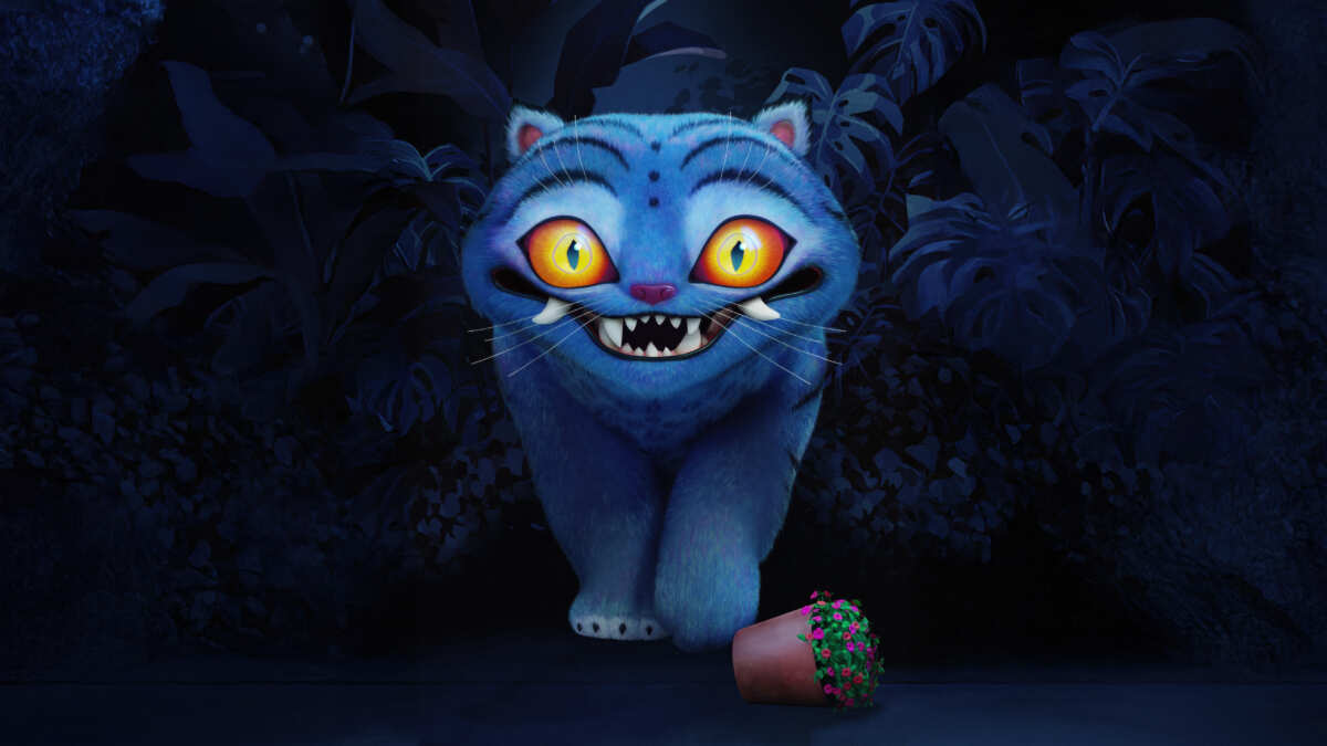 蓝猫壁纸
