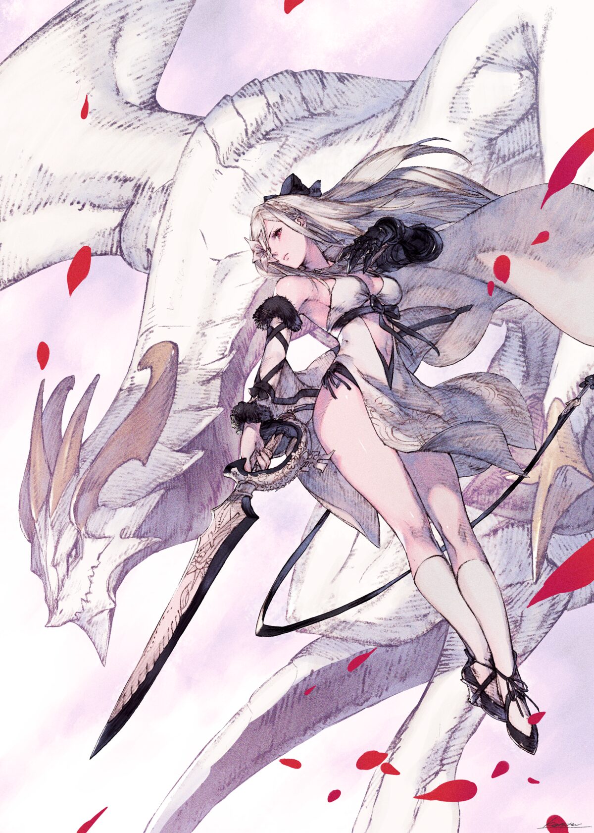 龙与战士