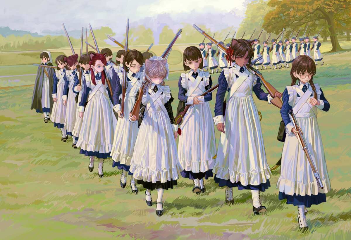 少女与步枪