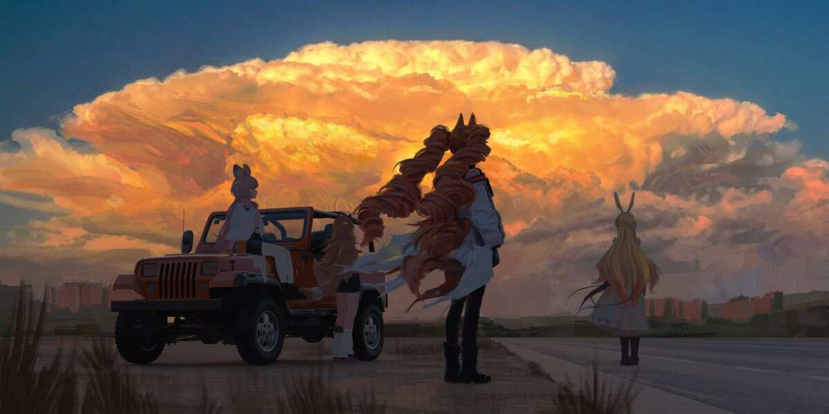 日落下的奇幻之旅