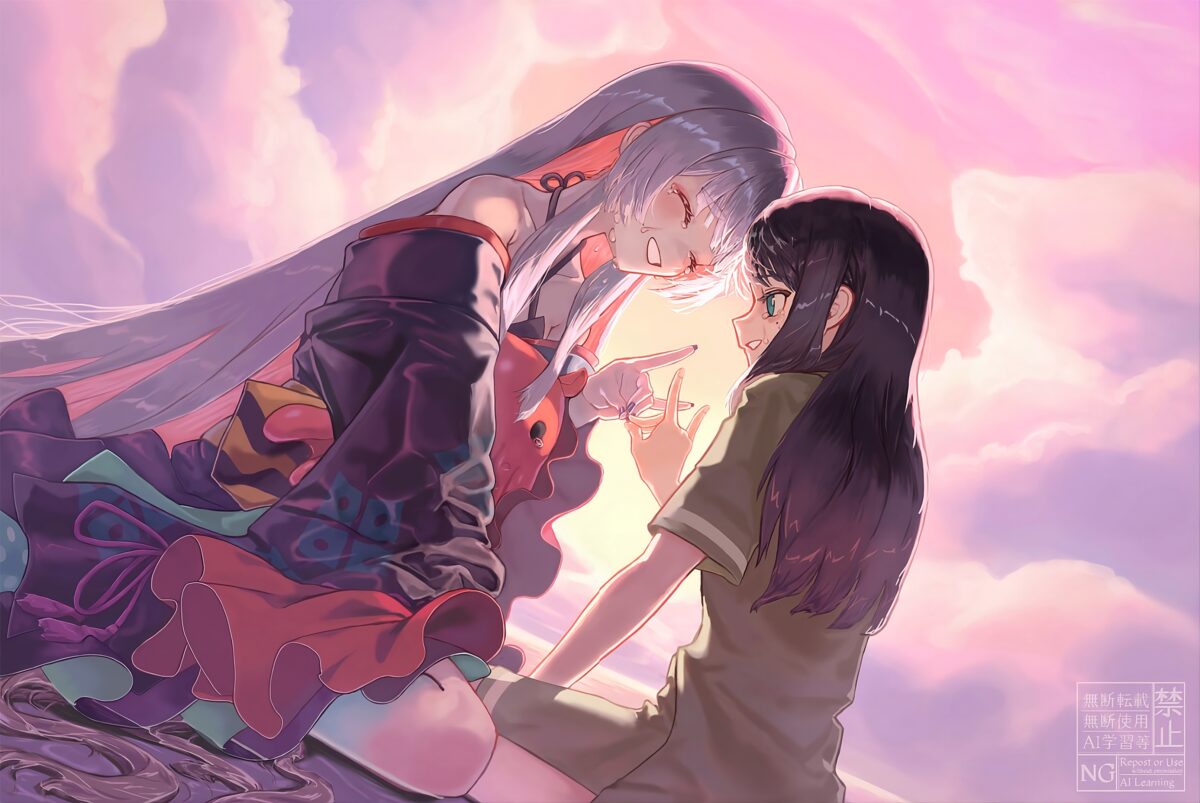 治愈系动漫女孩