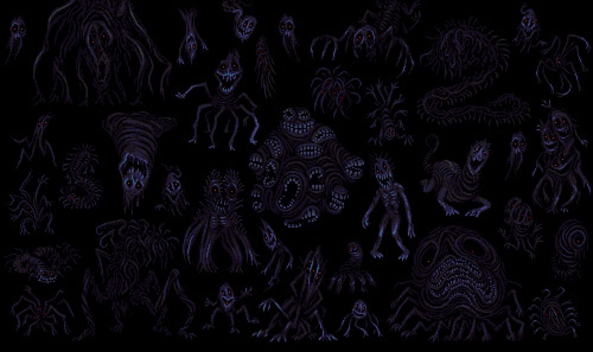 暗黑生物世界壁纸