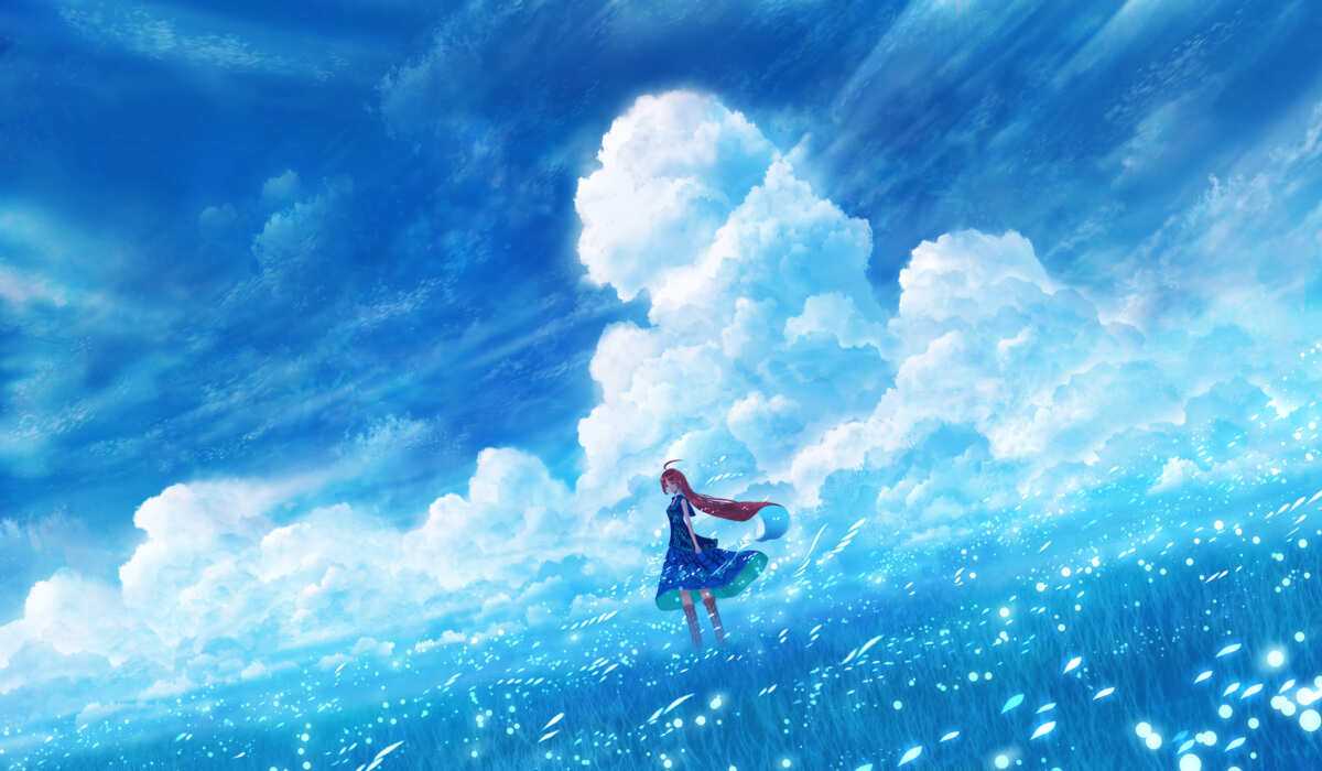 天空下的梦幻女孩