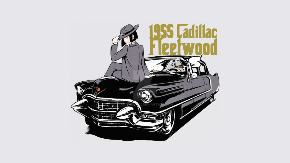 1955凯迪拉克 Fleetwood 壁纸