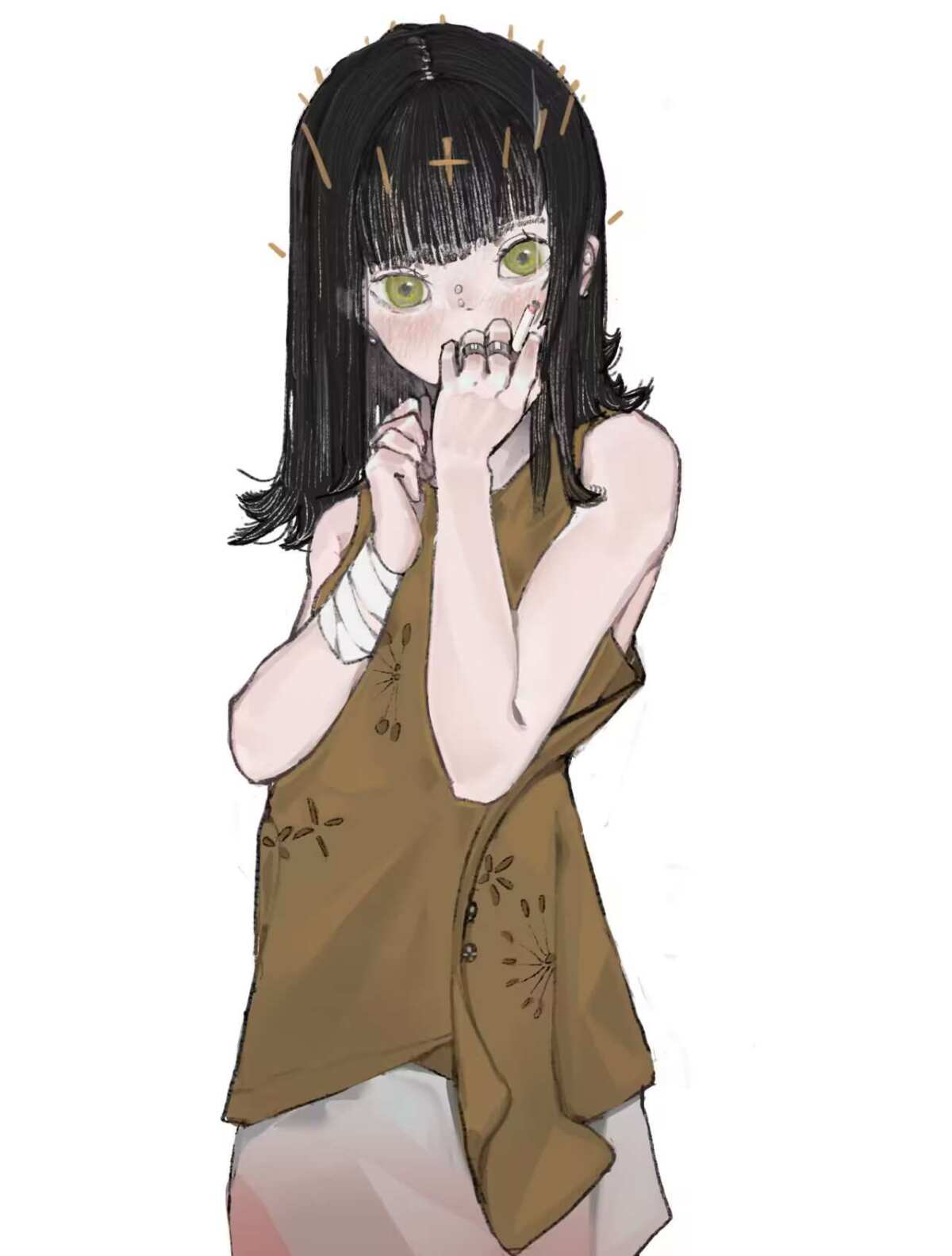 治愈系插画女孩