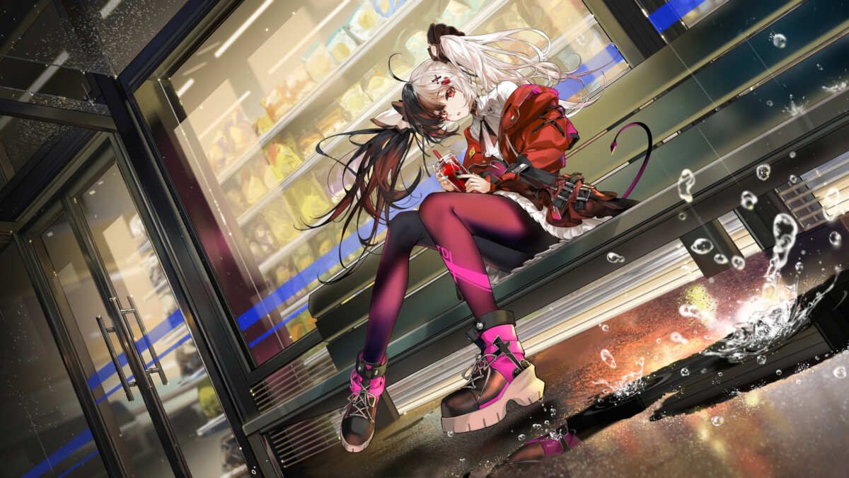 双马尾少女