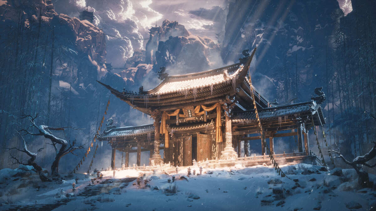 冰雪古寺