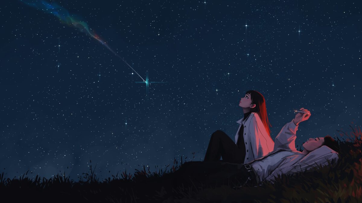 星空下的浪漫