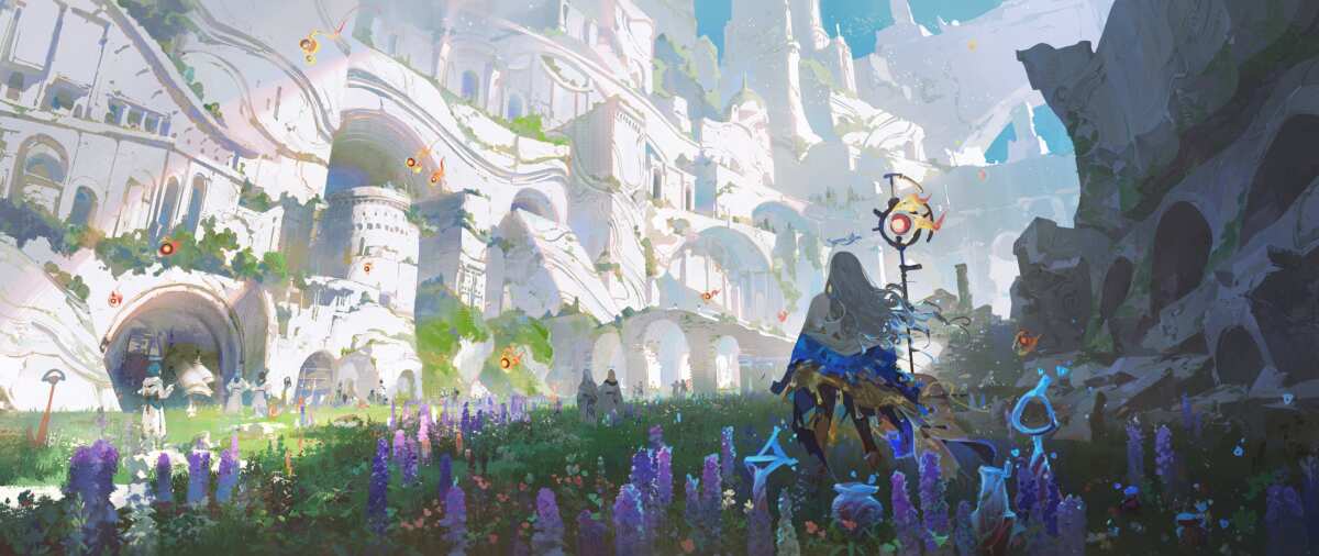 奇幻建筑风景壁纸