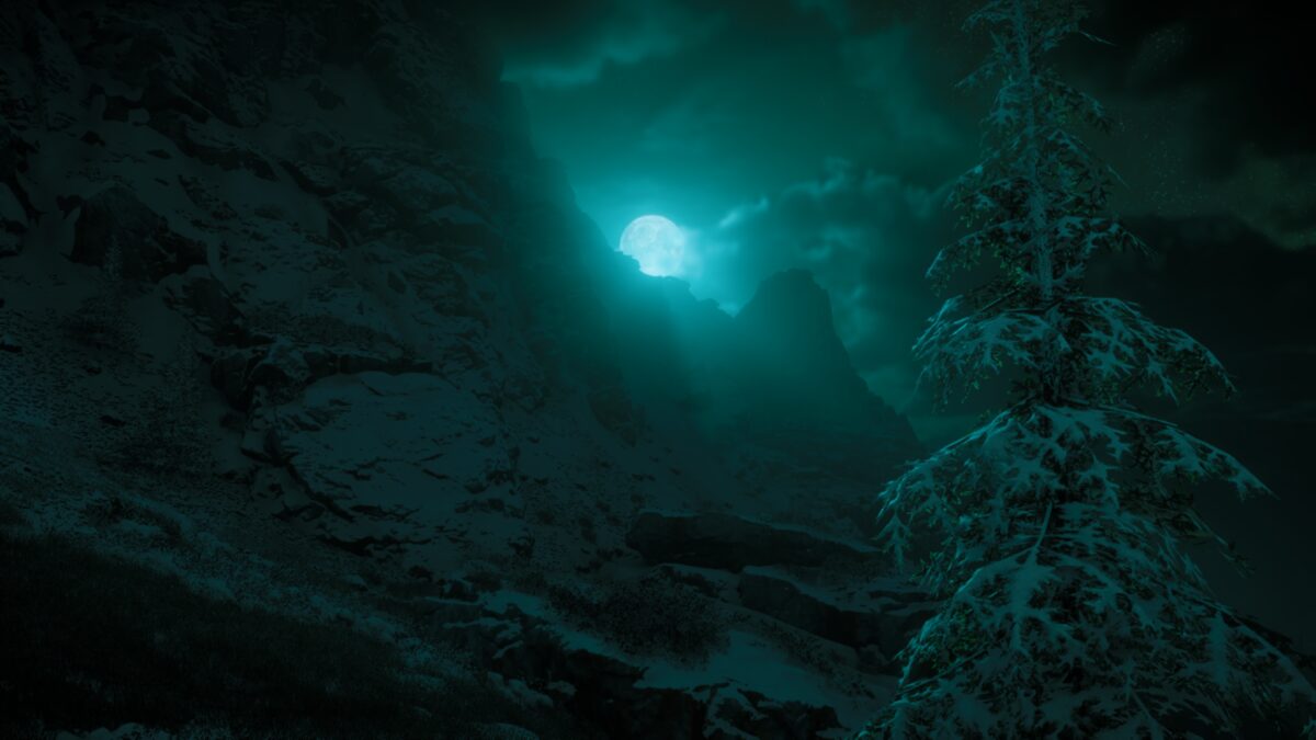 神秘夜月