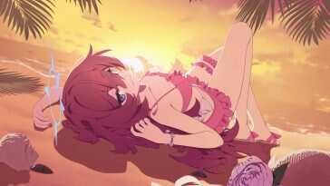 蓝色档案馆·夏日日落动态壁纸