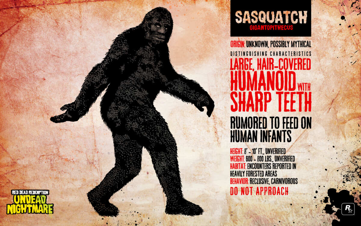 神秘生物 Sasquatch 壁纸