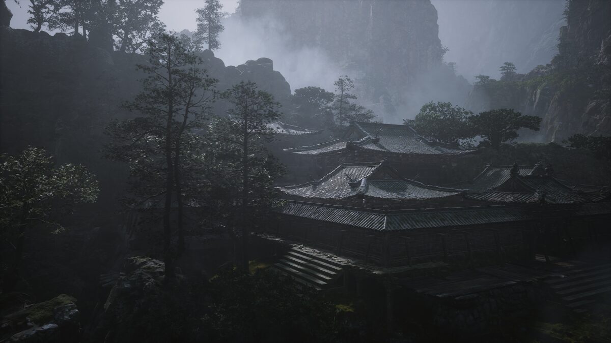 山间古寺