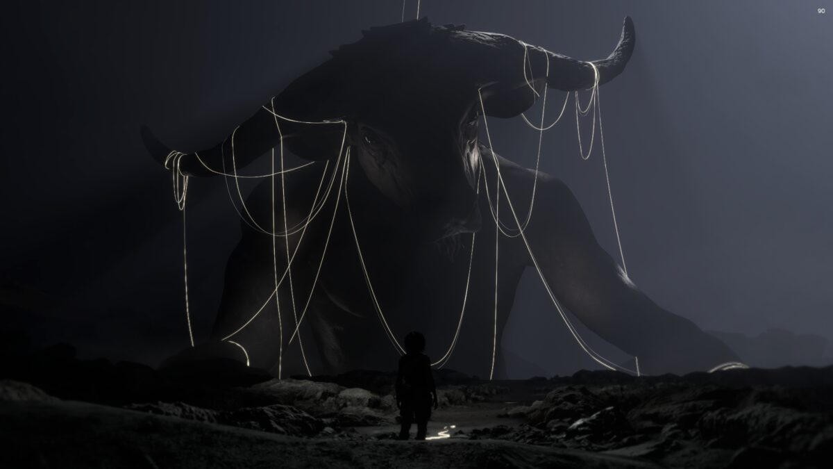 神秘牛形生物