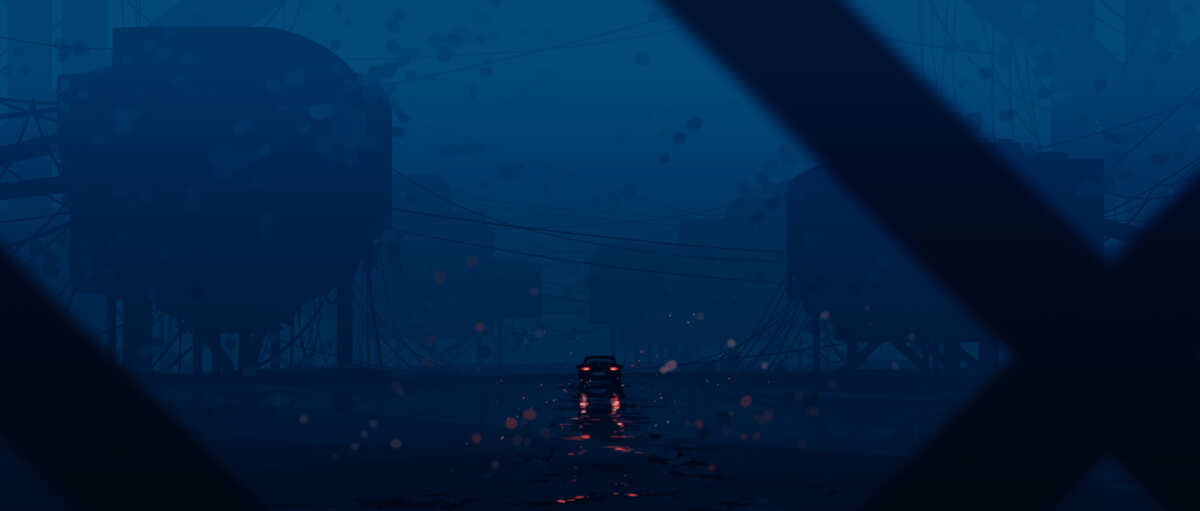 雨夜城市