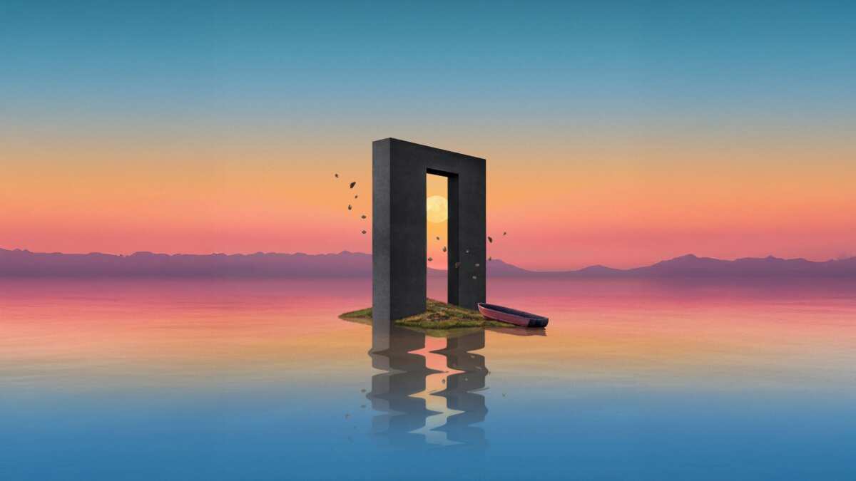 日落门扉