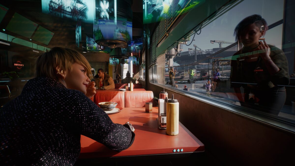 赛博朋克餐厅