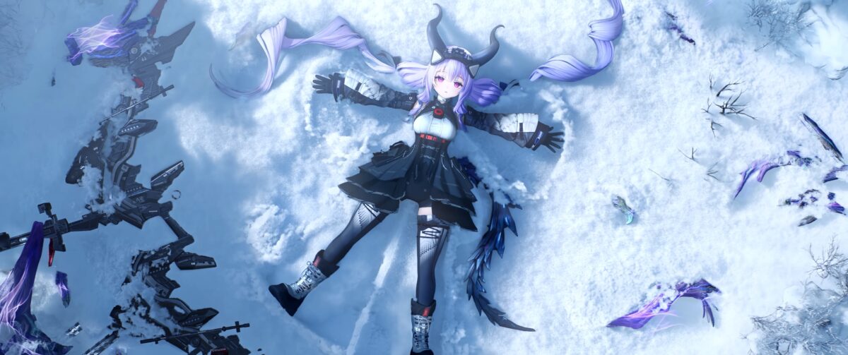 雪地少女