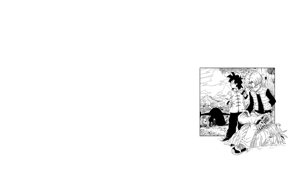 龙珠Z经典黑白漫画