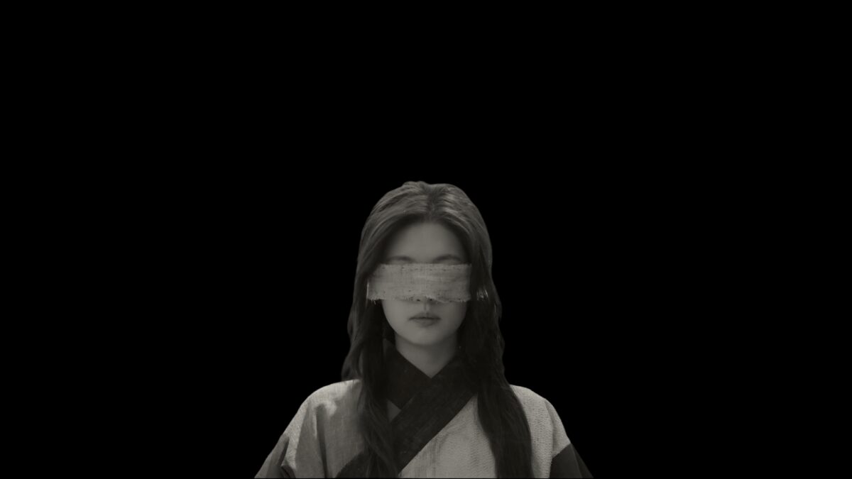 盲女长发黑影