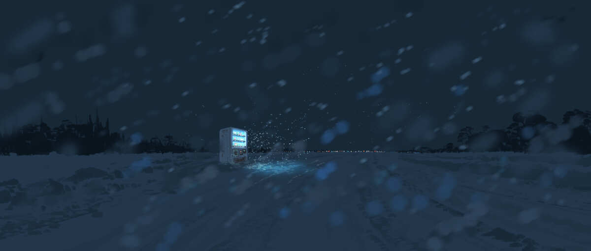 雪夜公路