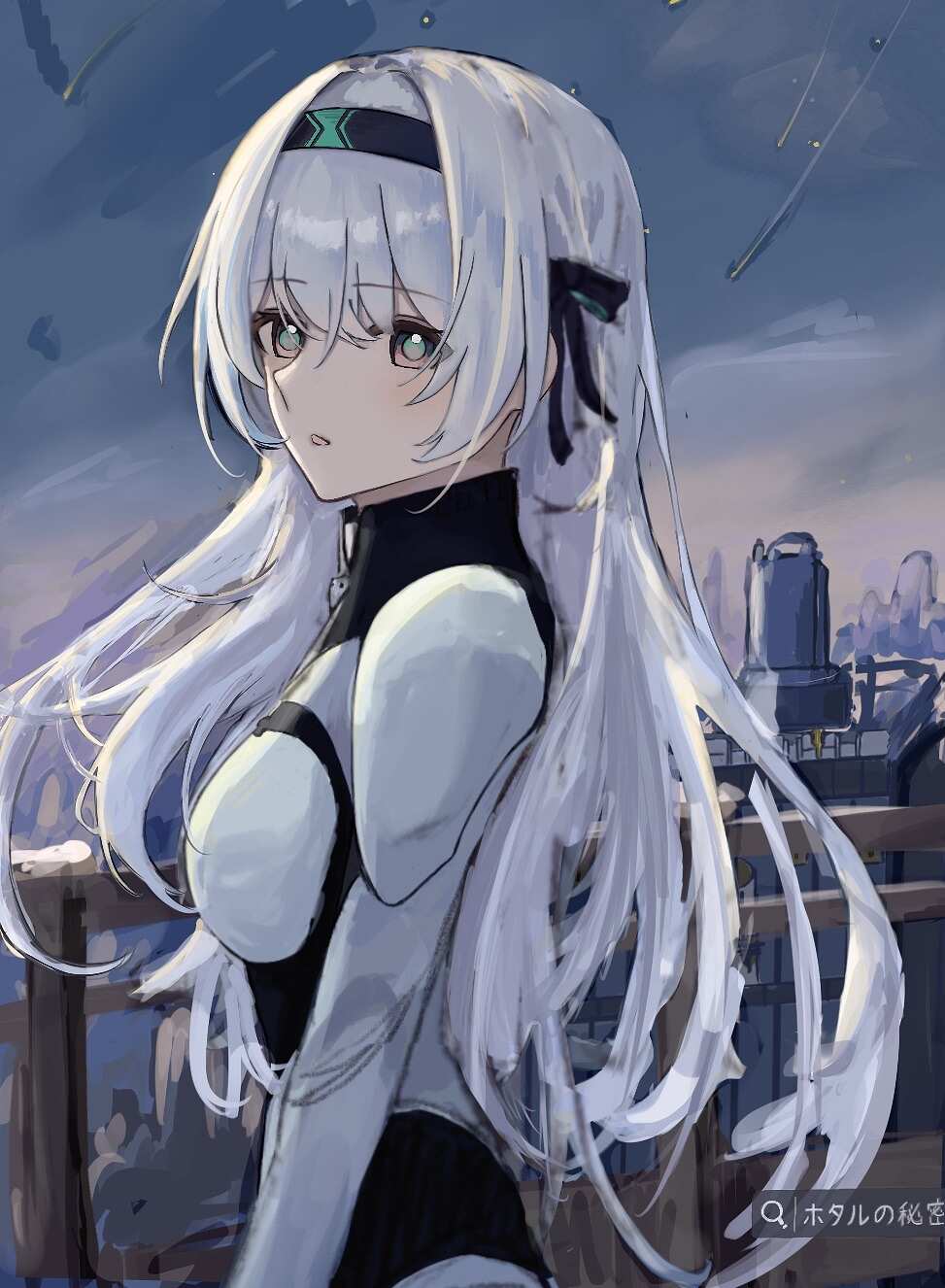 银发少女