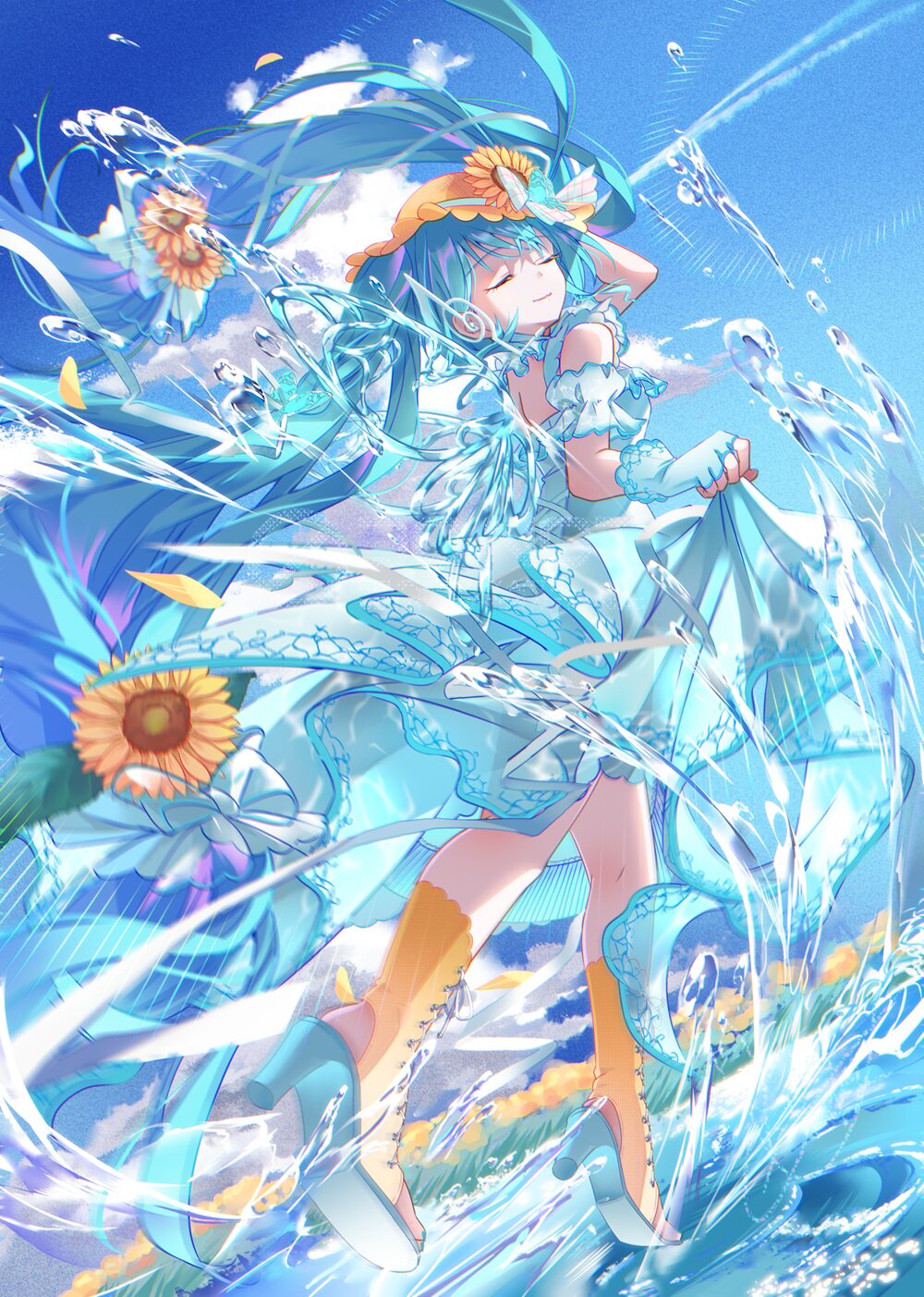 治愈系水元素女孩
