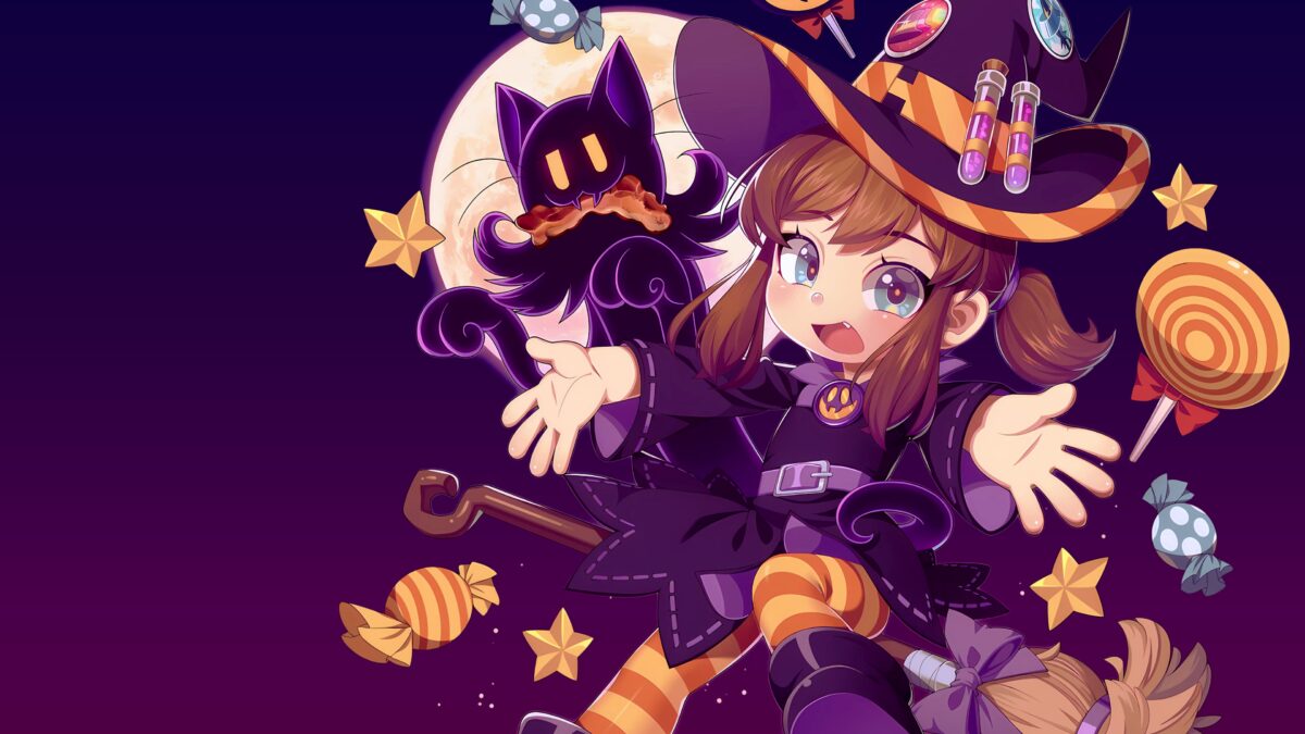 紫色魔法少女