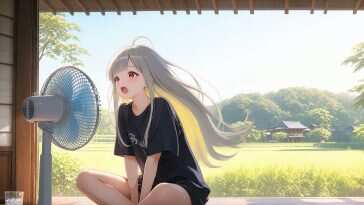 清凉风扇动态壁纸