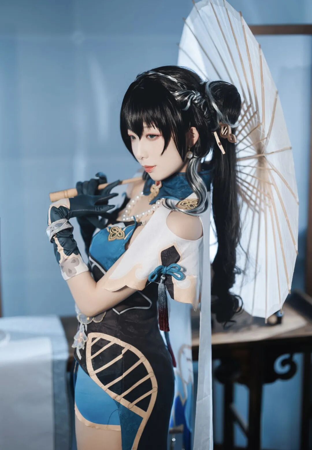 Cosplay写真|封疆疆V|妥妥的腿精呀！