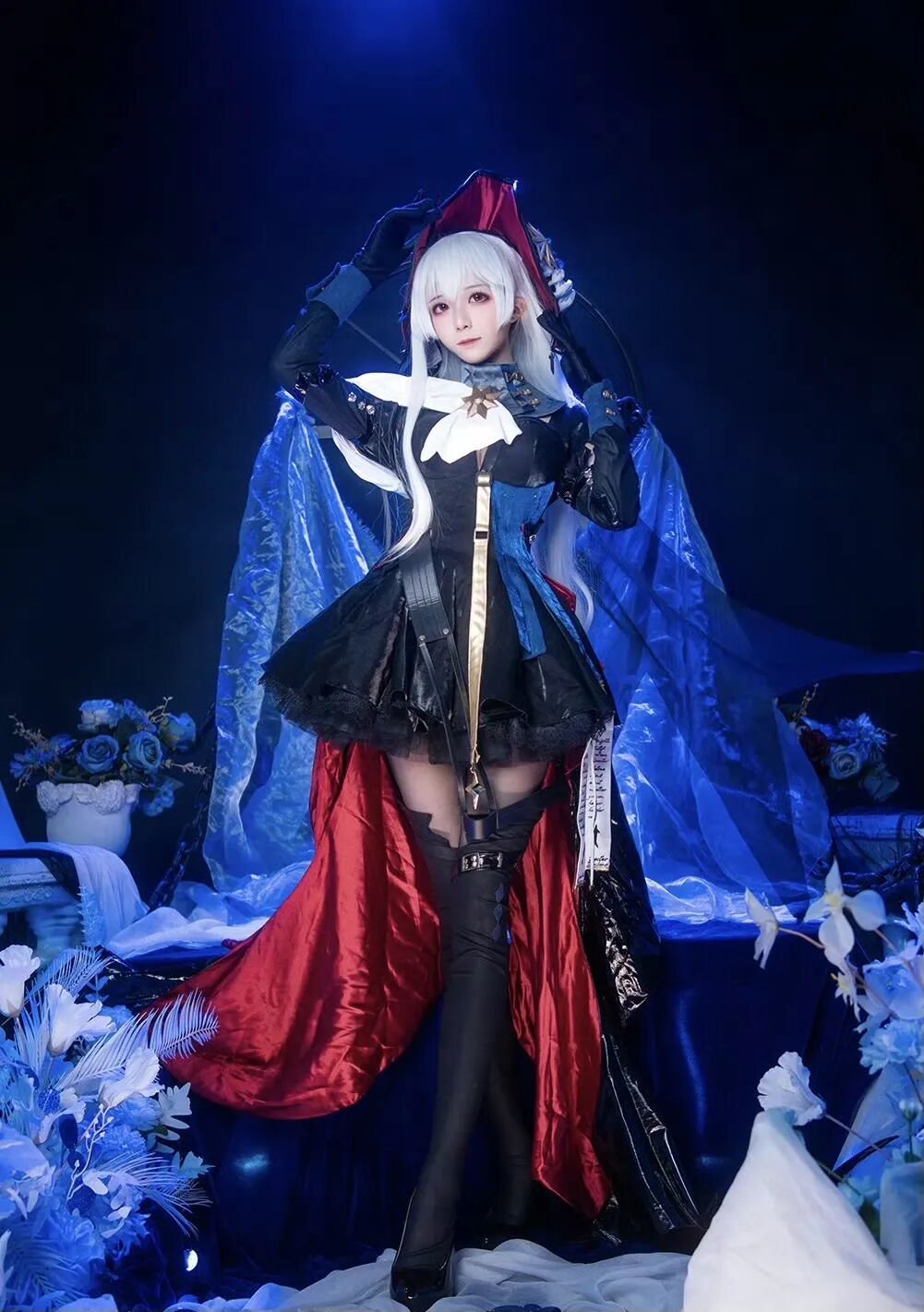 Cosplay写真|Tomoyo酱|钟爱白毛异瞳吖!