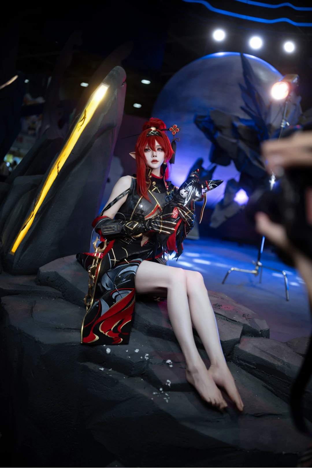 Cosplay写真|努力的十八魔|拥有逆天大长腿的coser！