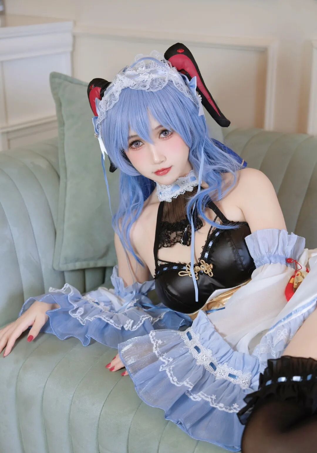 Cosplay写真|呆猫猫|大长腿神仙coser！