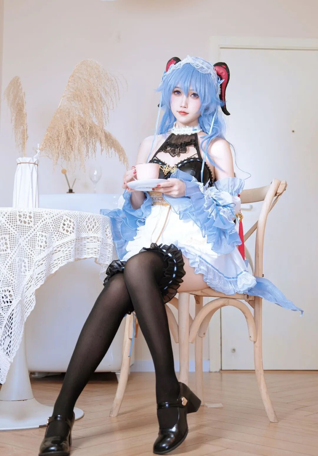 Cosplay写真|呆猫猫|大长腿神仙coser！